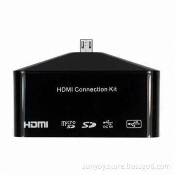 MHL Adapter with OTG Card Reader